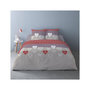 Voir la diapositive 1 : Dourev Housse de couette Flanelle 200x200 NATY + 2 taies
