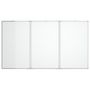 Voir la diapositive 3 : VIDAXL Tableau blanc magnétique pliable 150x80x1,7 cm aluminium