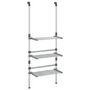 Voir la diapositive 2 : VIDAXL Sechoir a linge suspendu a 3 niveaux Aluminium