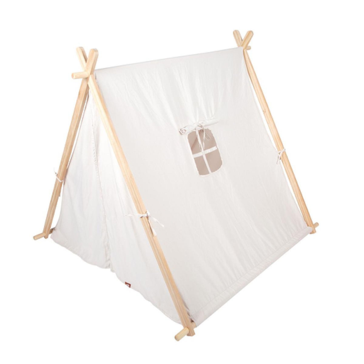 SMALLFOOT Tente de jeu d interieur pour enfants en bois et en tissu