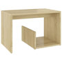 Voir la diapositive 2 : VIDAXL Table d appoint chêne sonoma 59x36x38 cm bois d ingénierie