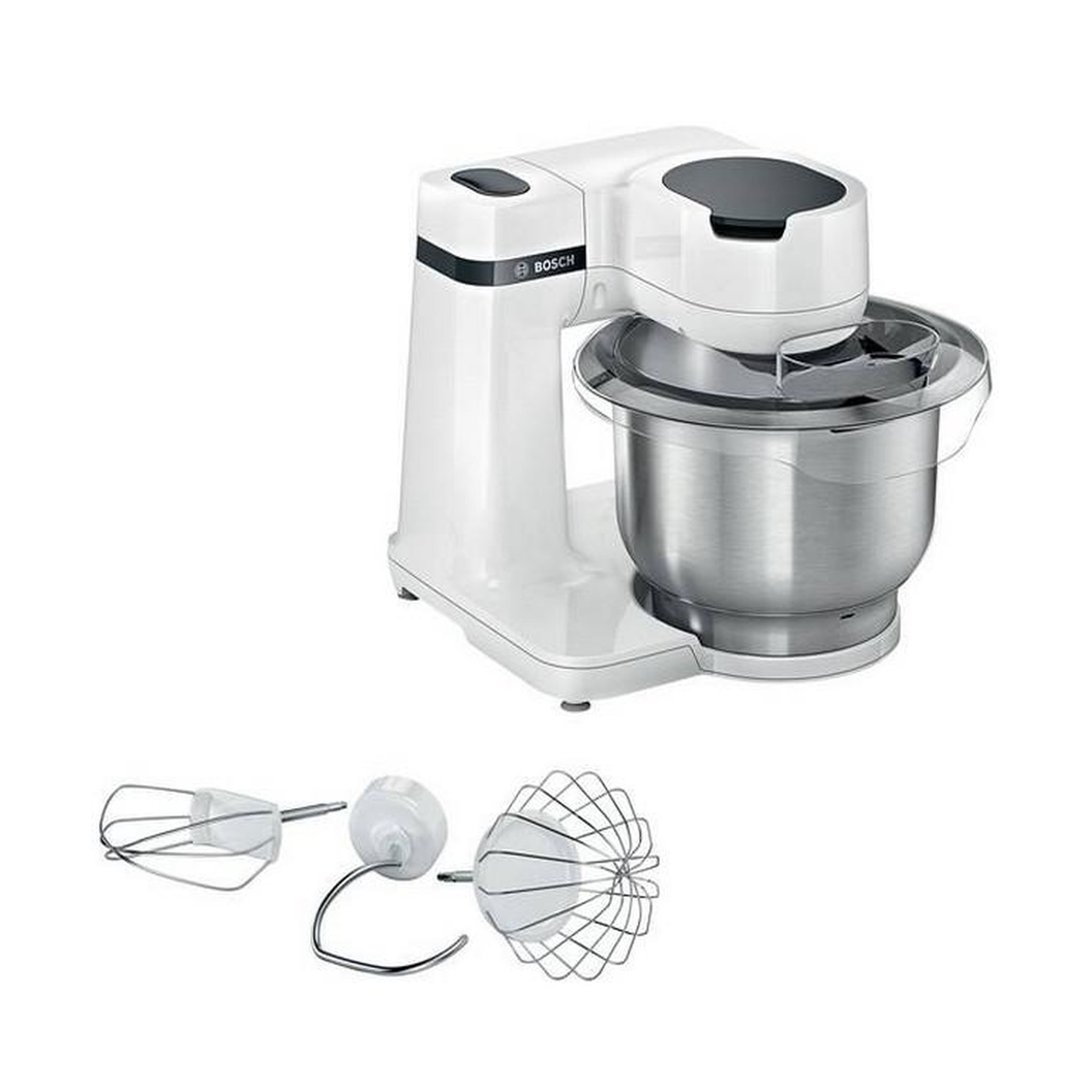 BOSCH Robot pâtissier multifonction 3.8l 700w blanc - mums2ew00