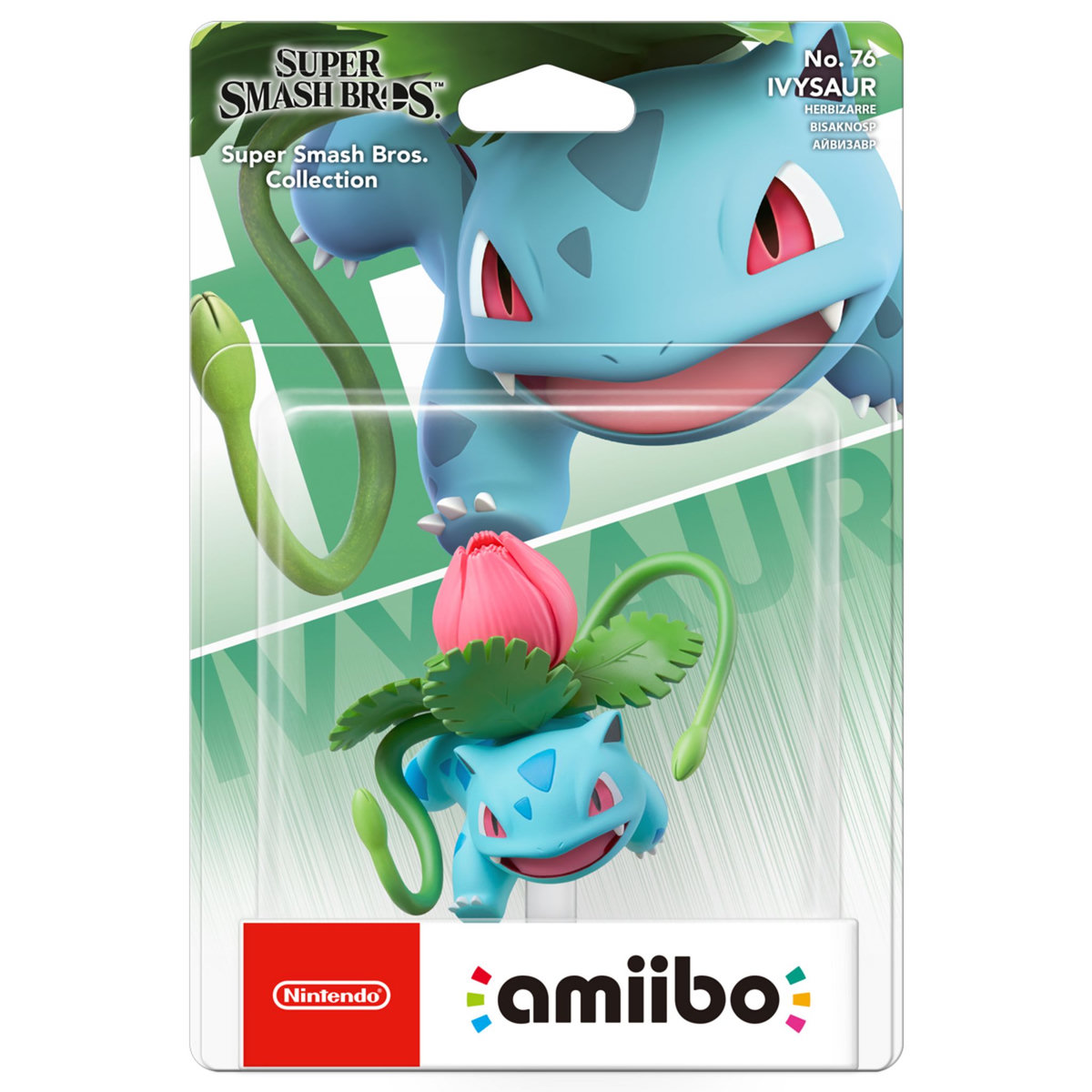 NINTENDO Figurine Amiibo Herbizarre N°76