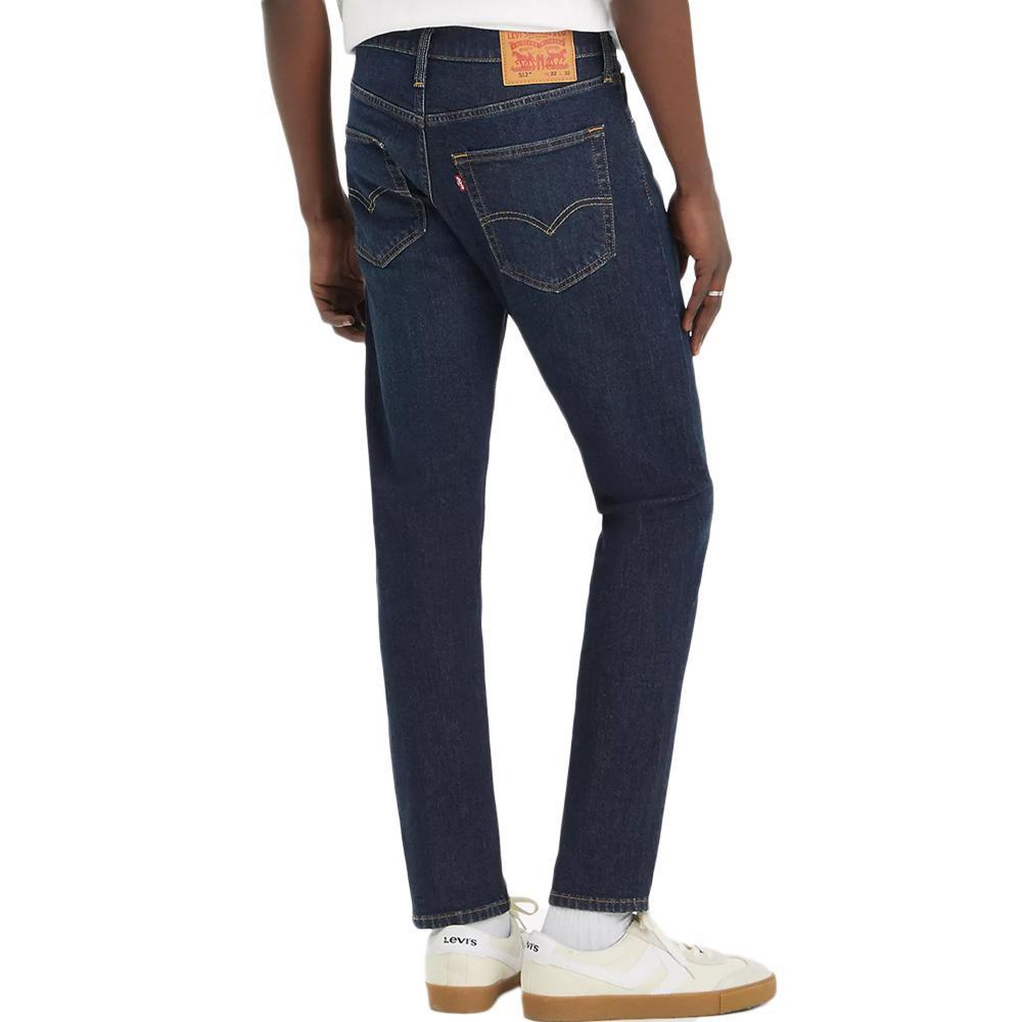 Voir la diapositive 2 : Levi's Jean 512 Bleu Brut Homme Levi's Slim Taper Med Indigo
