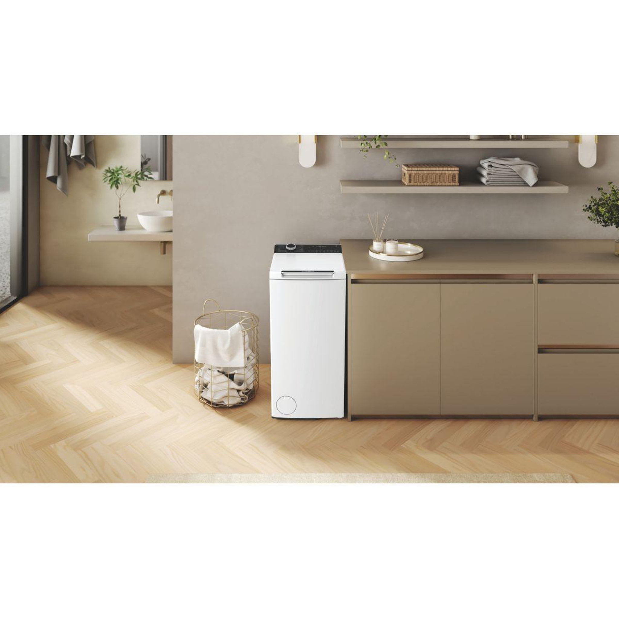 Voir la diapositive 3 : Whirlpool Lave linge top tw621freshcareee - 6 kg - 1200 tr/min - classe a - moteur induction