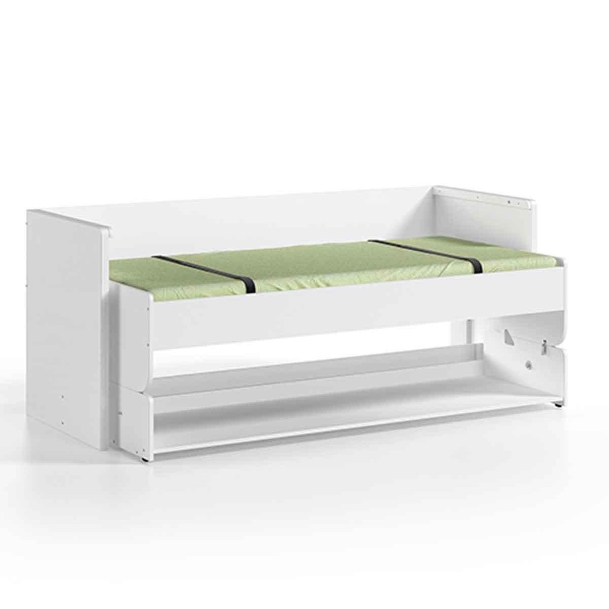 Paris Prix Lit bureau enfant  denver  90x200cm blanc