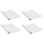 Voir la diapositive 2 : VIDAXL Films autoadhesifs pour portes 4 pcs Bois blanc 210x90 cm PVC