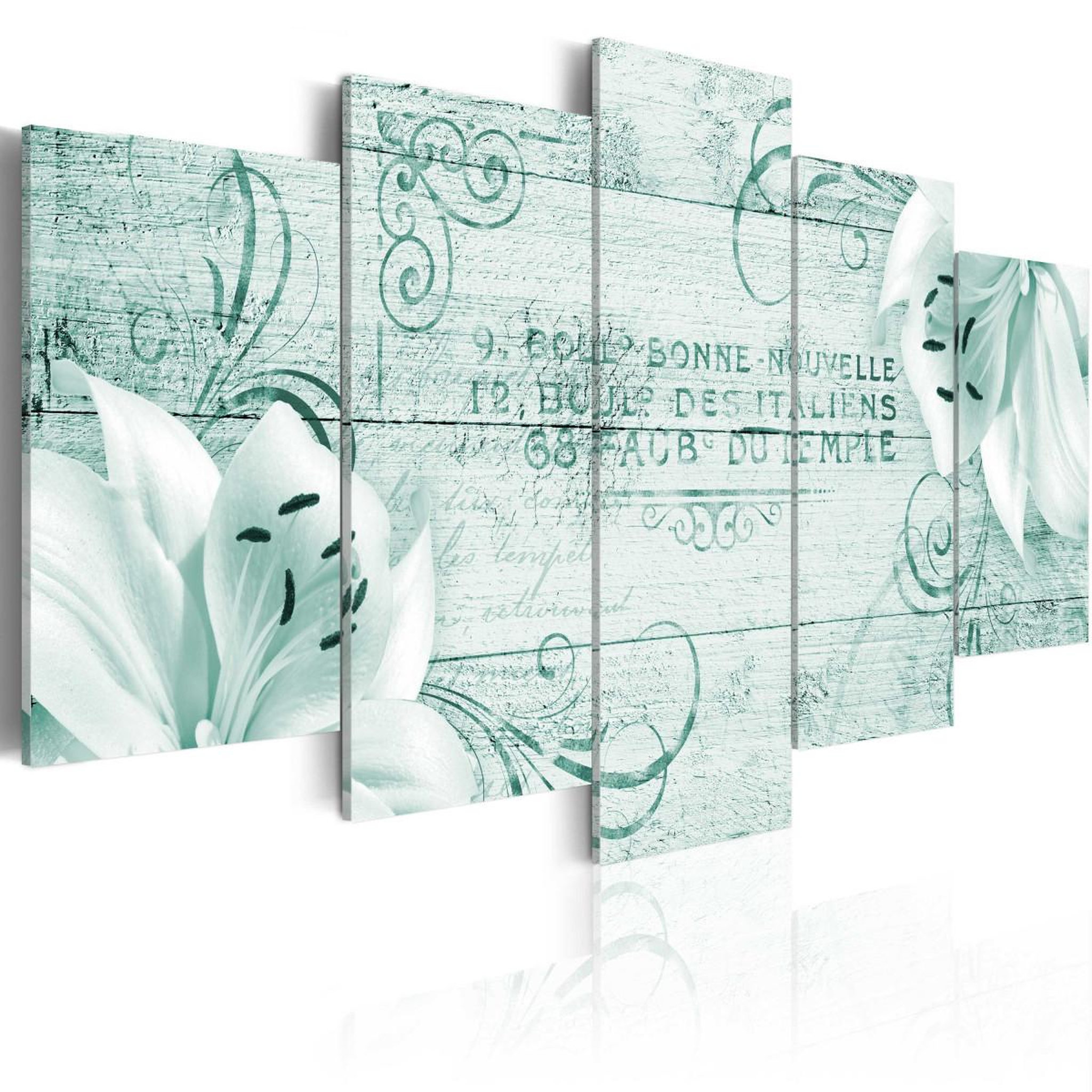 Paris Prix Tableau imprimé  coolness of lily. Coloris disponibles : Multicolore