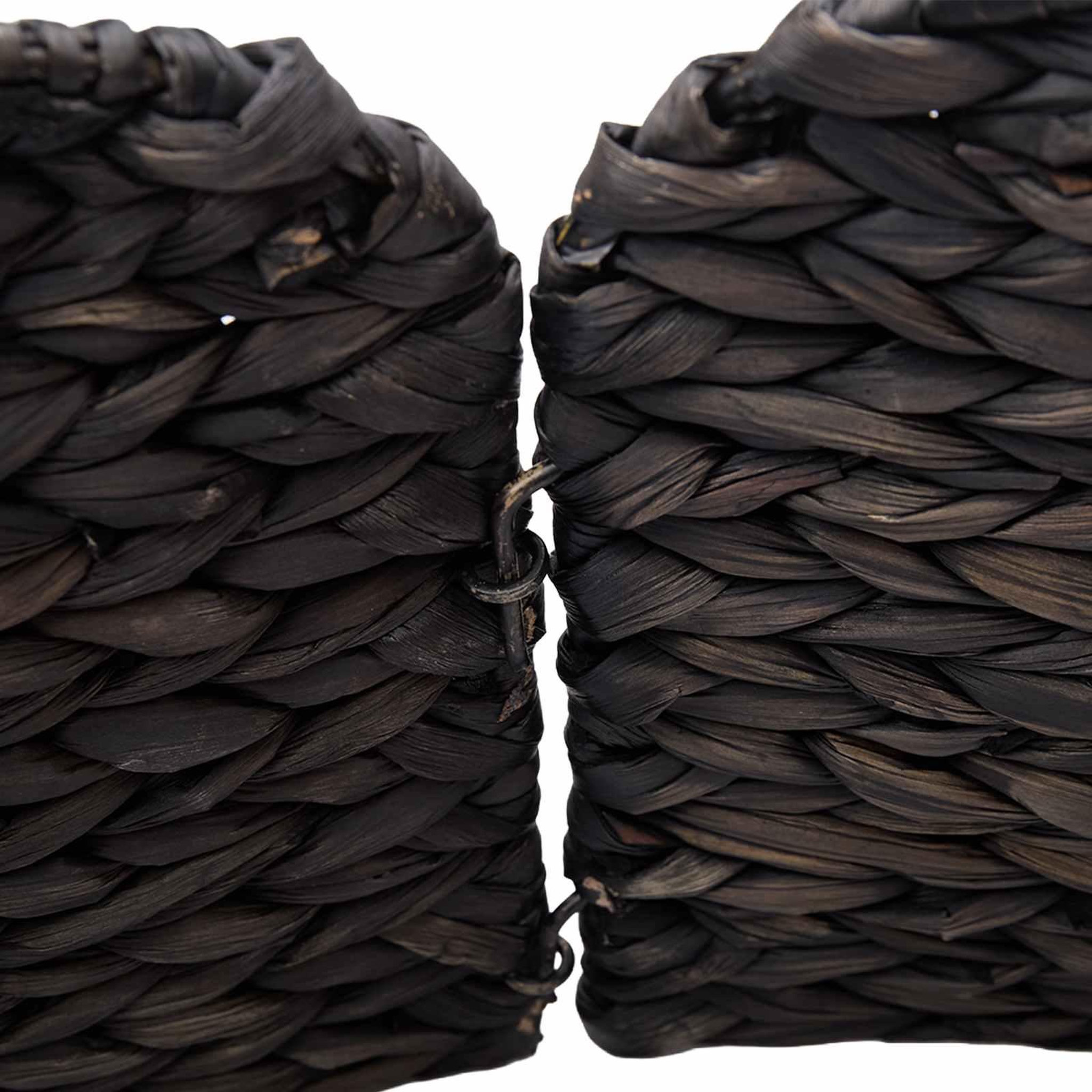 Voir la diapositive 6 : VIDAXL Collier de sapin de Noël Rond Noir Diam. 75 x 25 cm