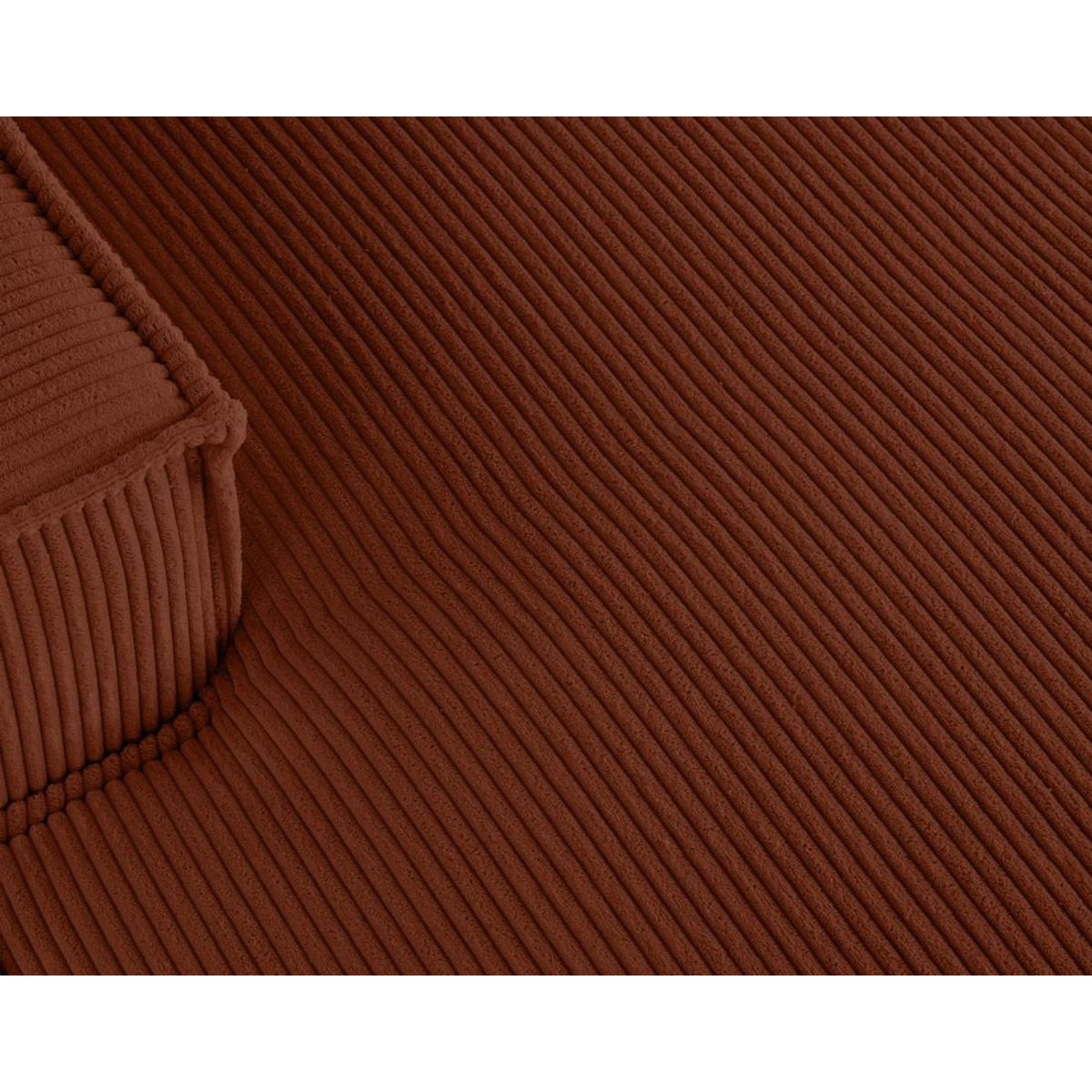 LISA DESIGN Spiaggia - canapé d'angle gauche - 4 places - en velours côtelé