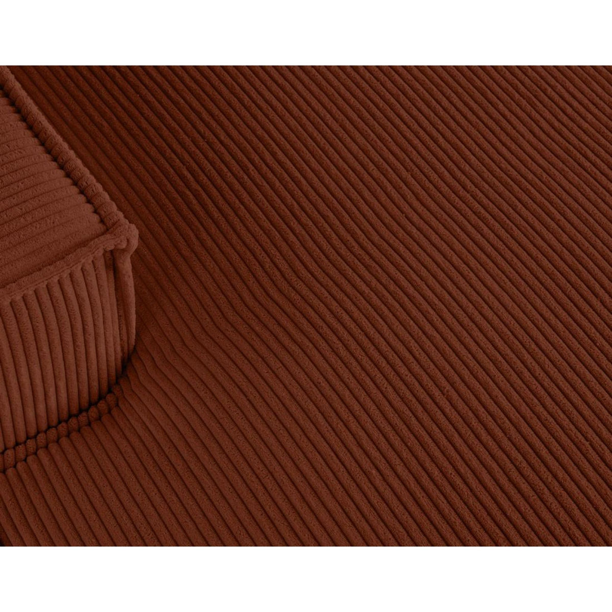 LISA DESIGN Spiaggia - canapé d'angle gauche - 4 places - en velours côtelé