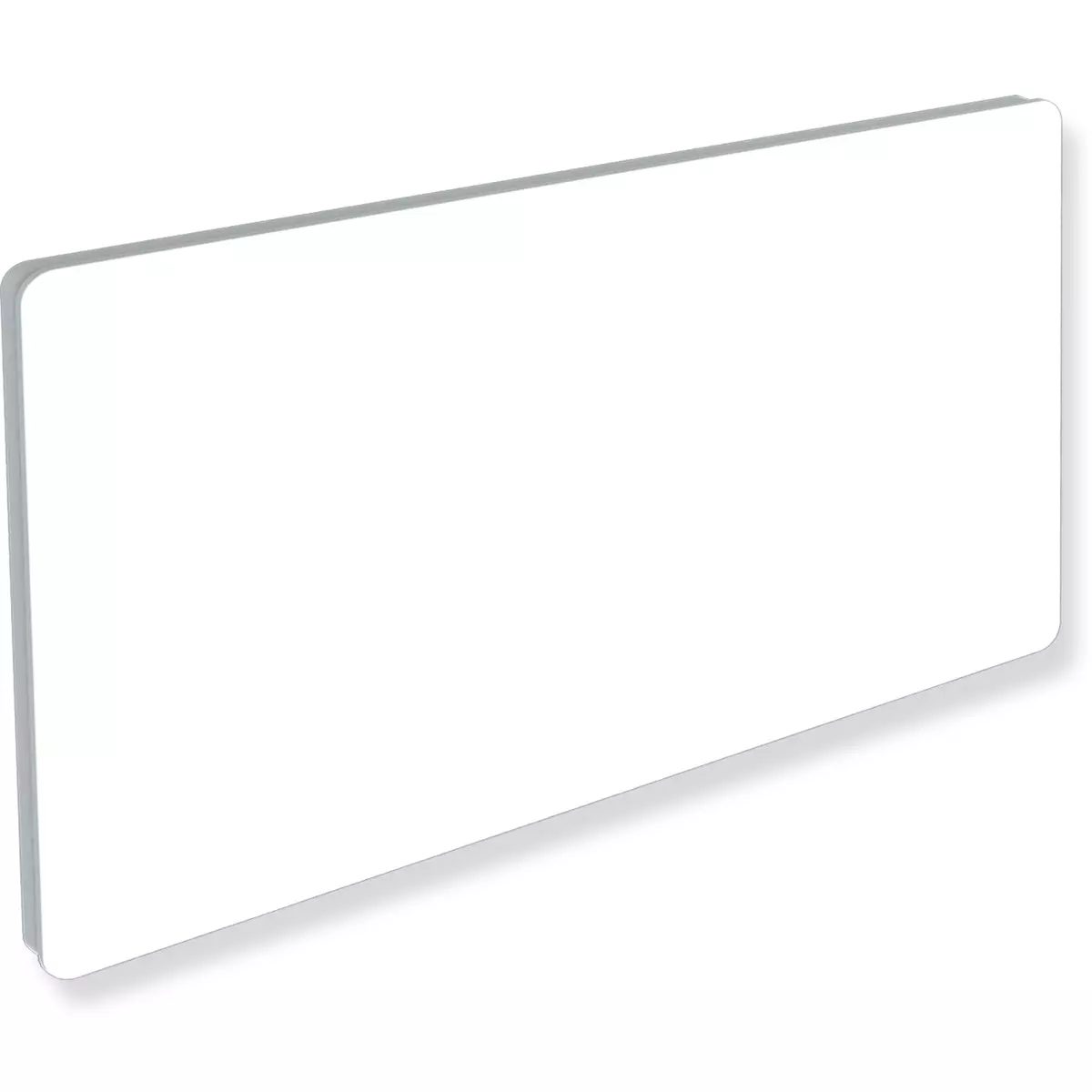CARRERA Radiateur électrique 2000W à rayonnement LCD en verre blanc - Klass