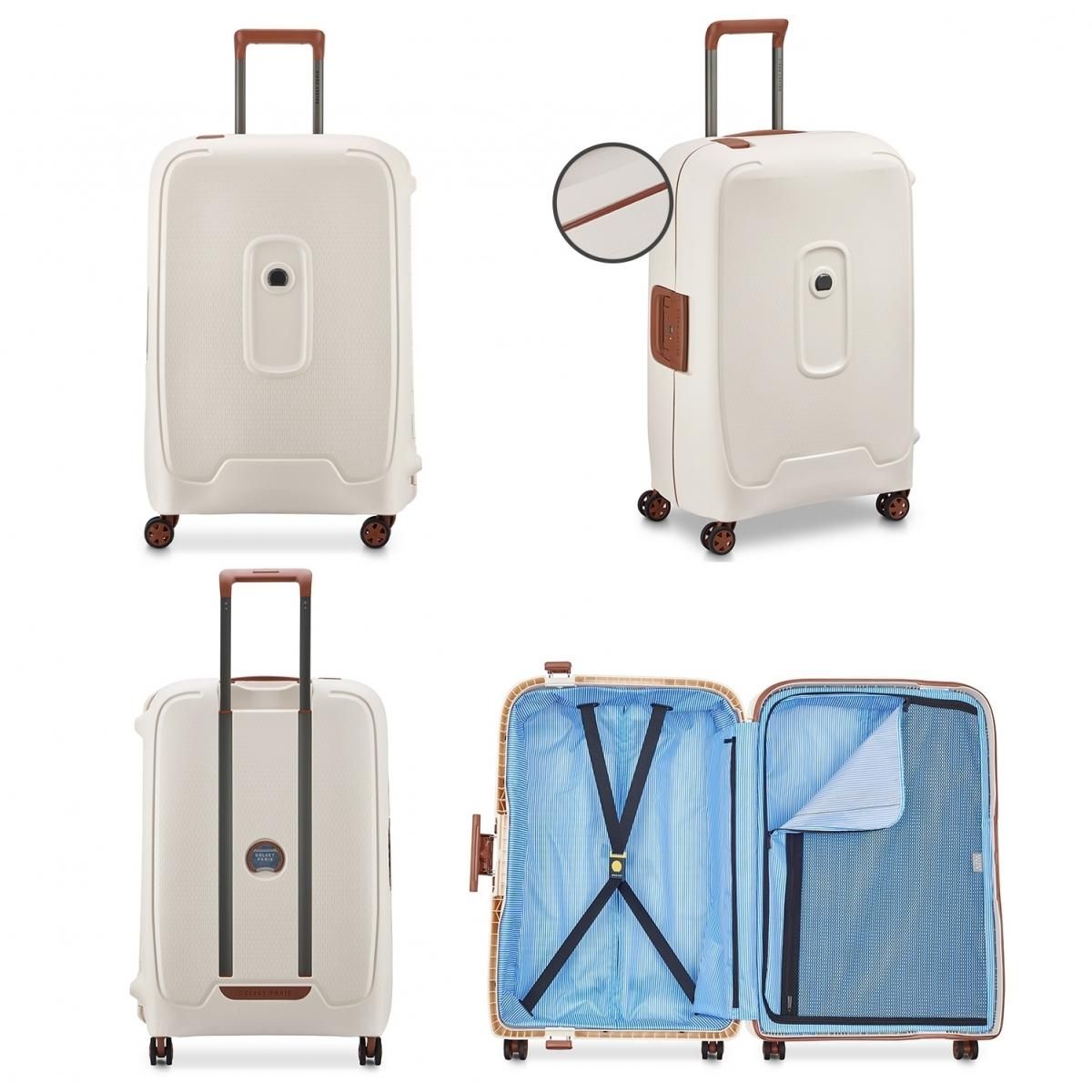 Delsey Valise rigide Moncey 69cm TSA Polypropylène