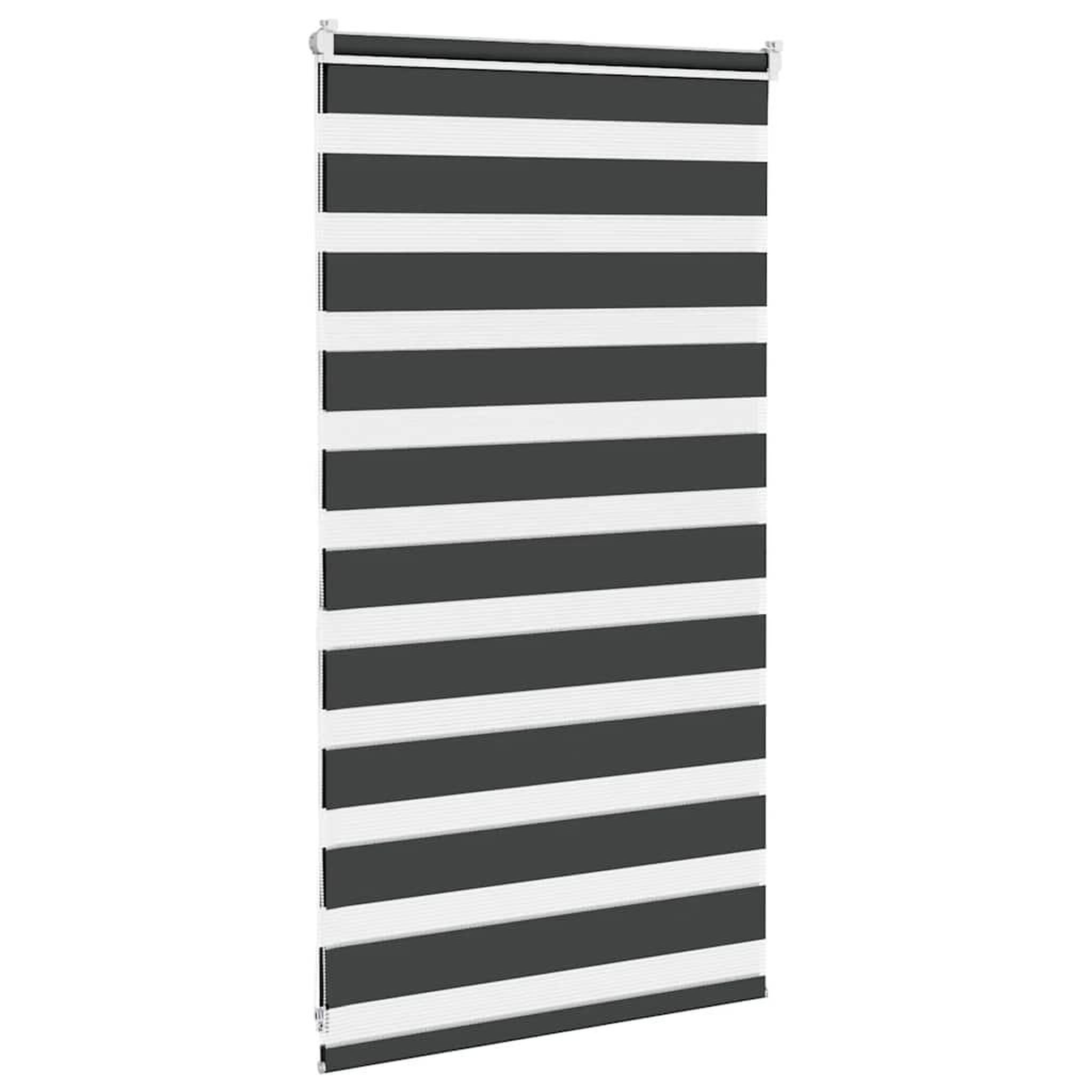 Voir la diapositive 4 : VIDAXL Store zebre noir 70x100 cm largeur du tissu 65,9 cm polyester