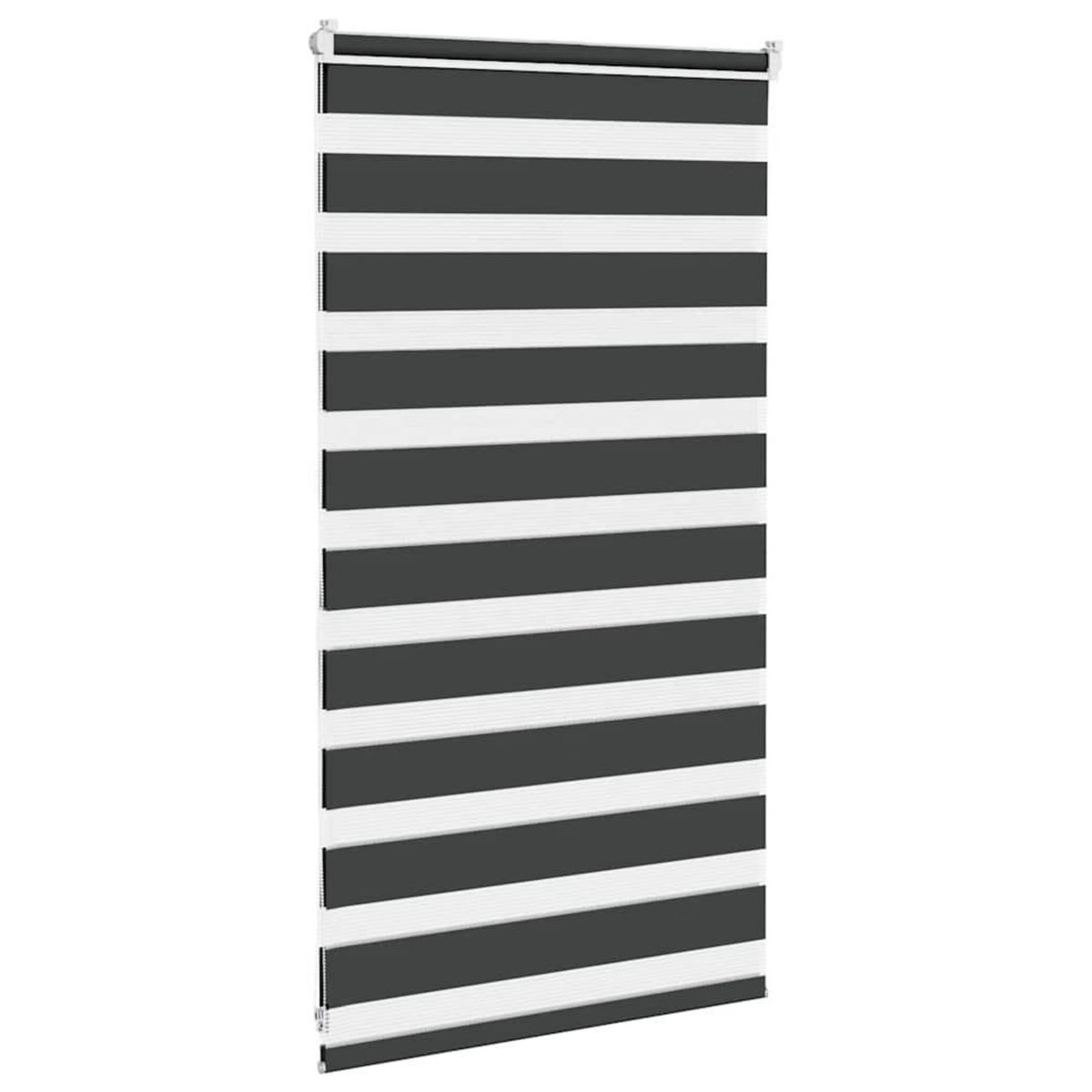 VIDAXL Store zebre noir 70x100 cm largeur du tissu 65,9 cm polyester