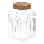 FIVE Bocal de Conservation en Verre  Arche  4L Transparent