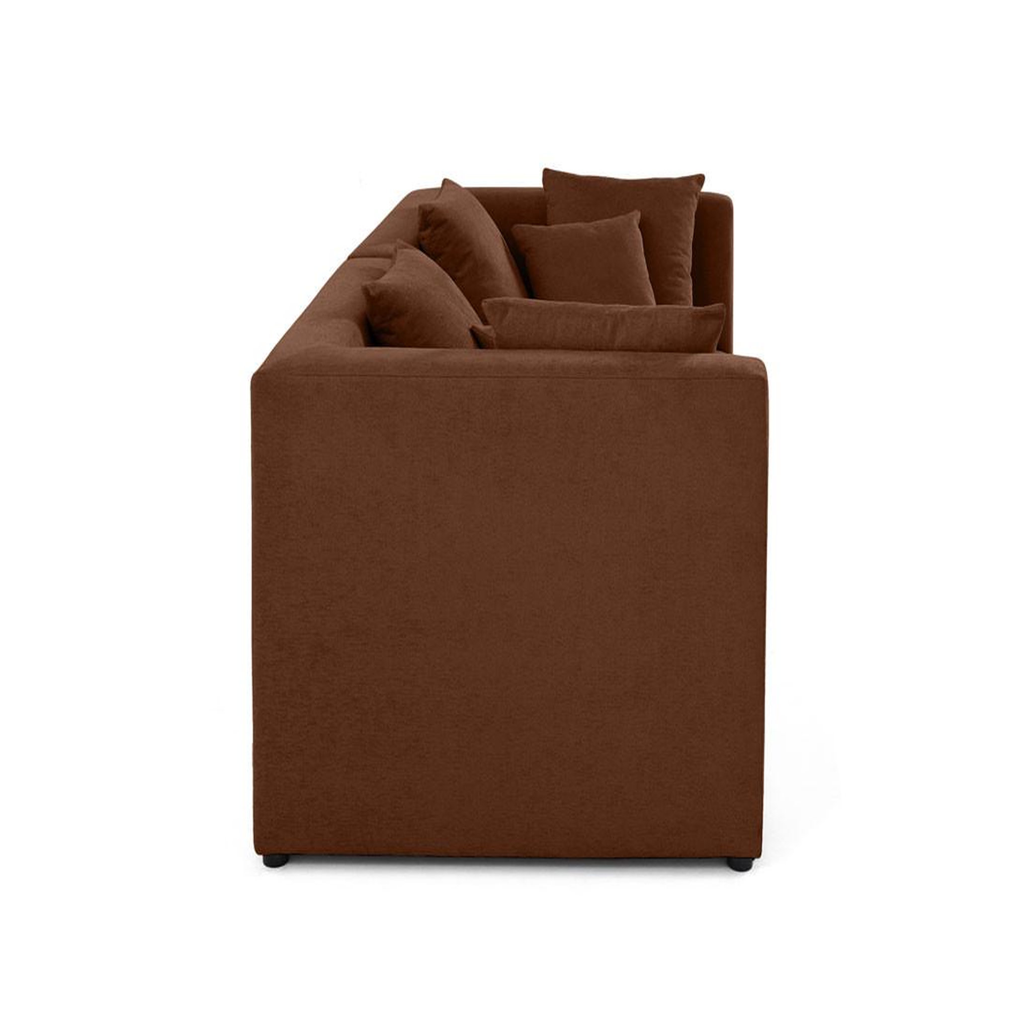 Voir la diapositive 3 : LISA DESIGN Amalfi - canapé modulable 2 places - en tissu