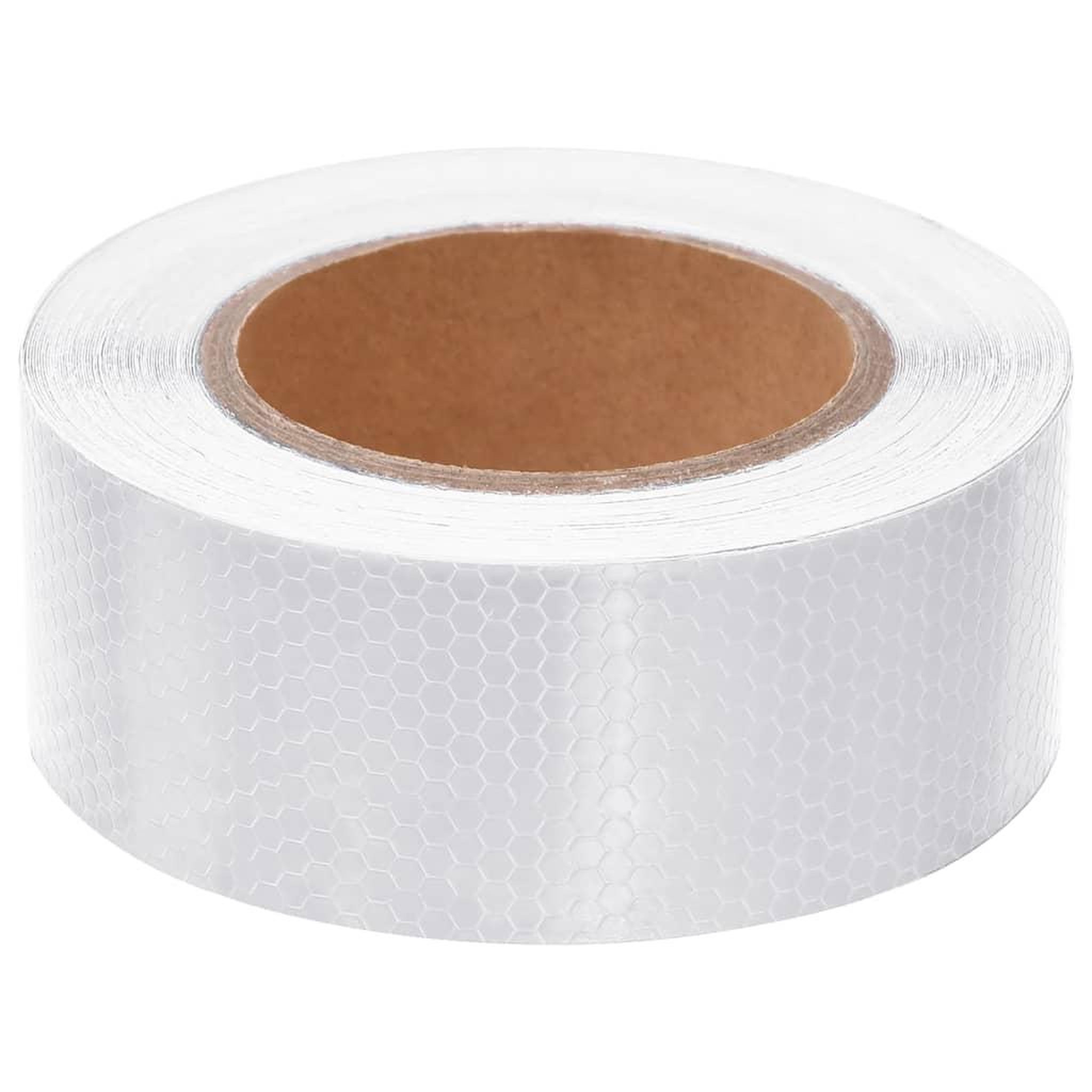Voir la diapositive 2 : VIDAXL Bande reflechissante Blanc 5 cmx20 m PVC