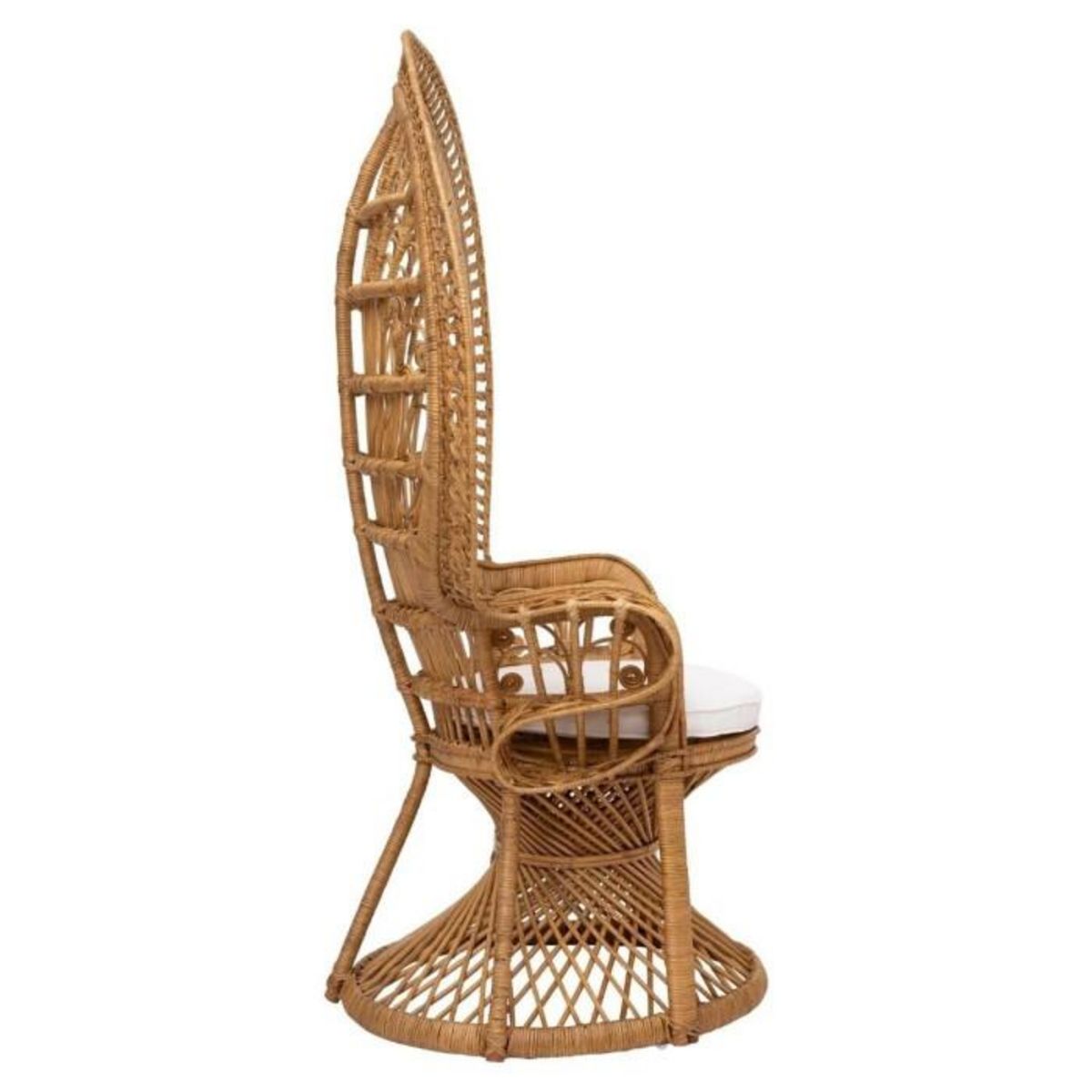 ATMOSPHERA Fauteuil en Rotin Design  Gypsy  150cm Naturel