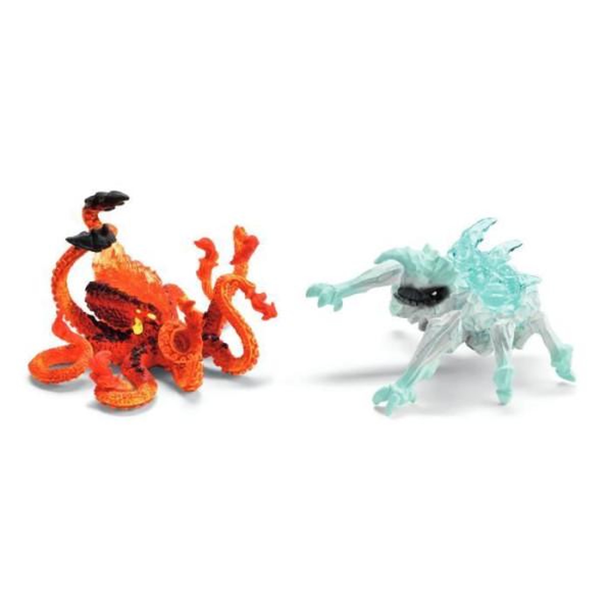 Voir la diapositive 1 : Schleich Figurines duo pieuvre de lave vs insecte de glace, schleich 70826 eldrador creatures, pour enfant des 6 ans