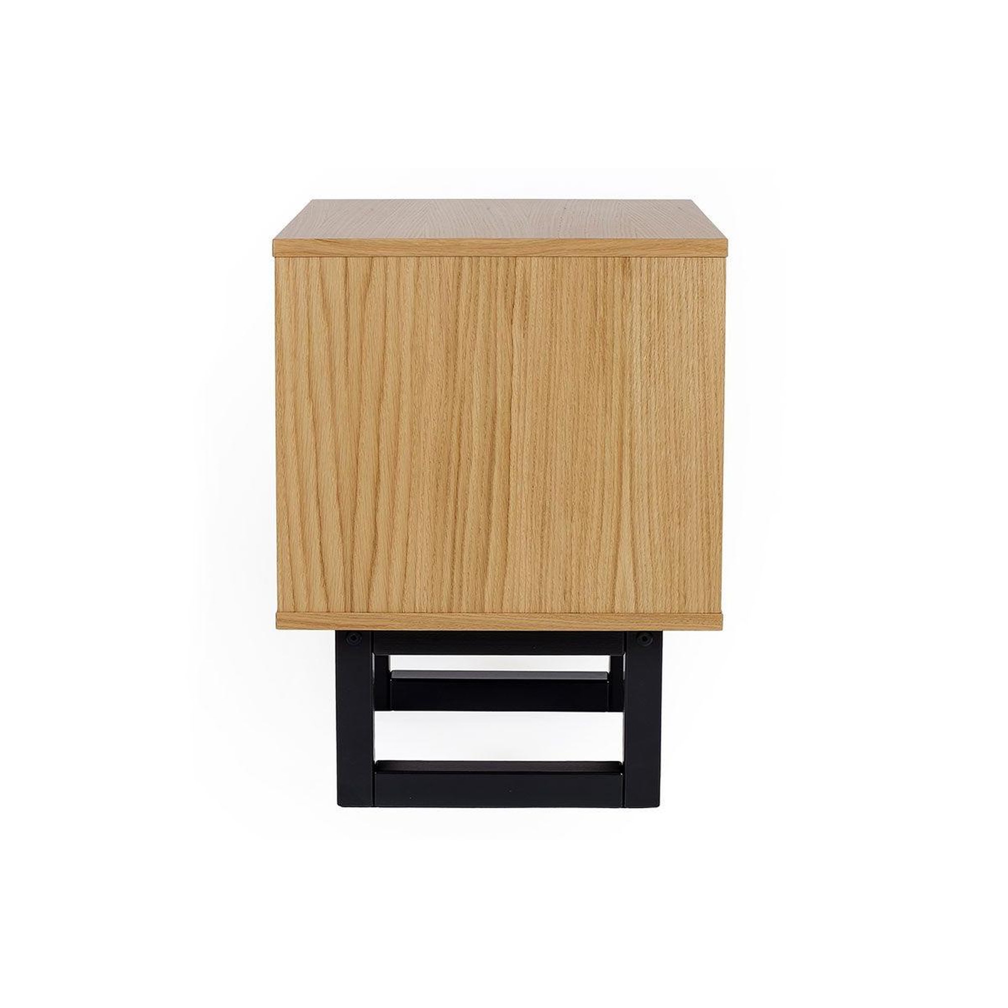 Voir la diapositive 3 : Paris Prix Table de chevet design en bois  camden  53cm naturel