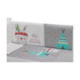 Voir la diapositive 3 : INTERBABY Lit Bébé Star Nature  and  Parure de lit 3 Pcs. Tipi/Oso Gris