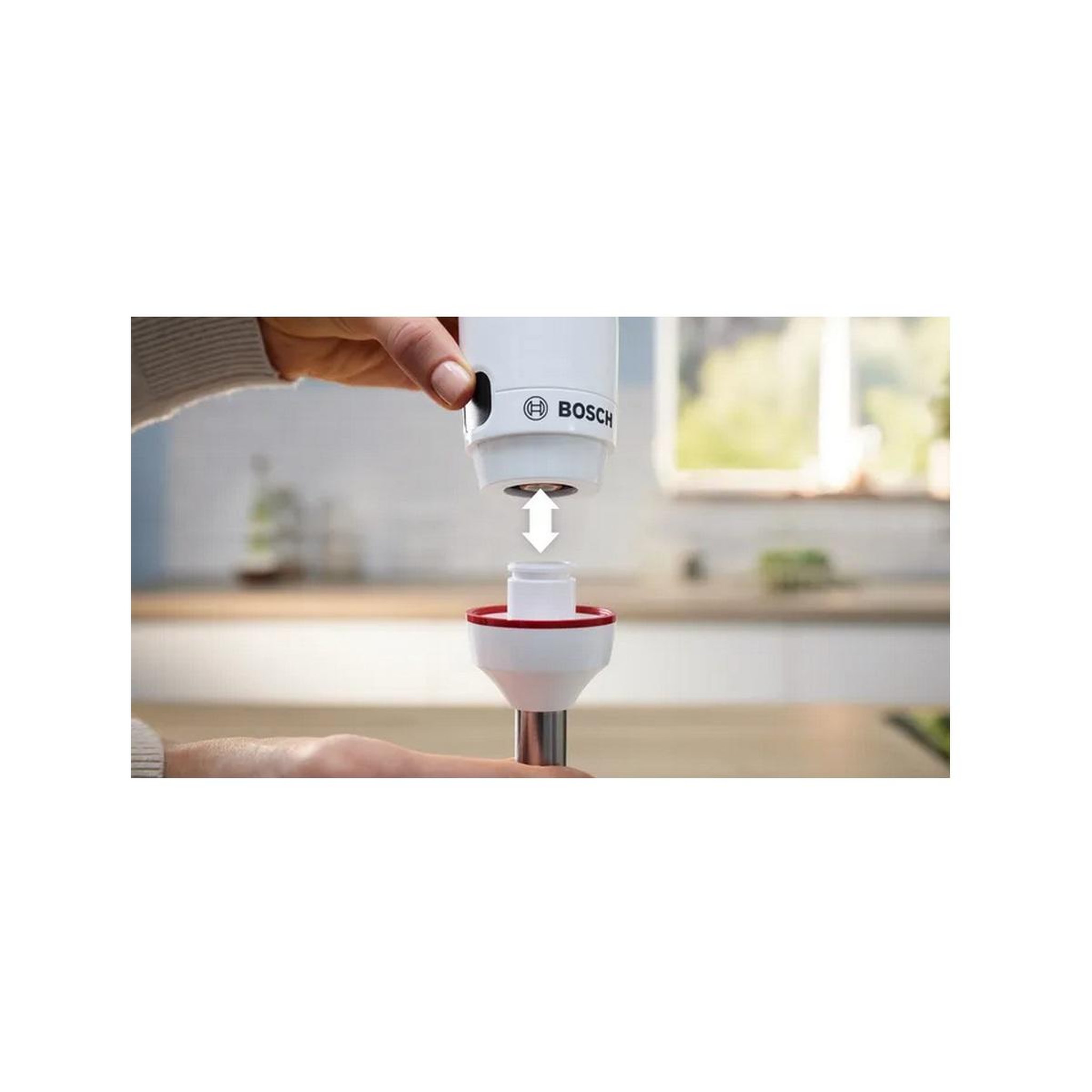 Voir la diapositive 4 : BOSCH Mixeur plongeant 800w blanc - MSM4W410