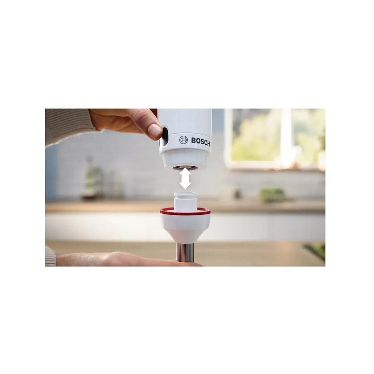 BOSCH Mixeur plongeant 800w blanc - MSM4W410