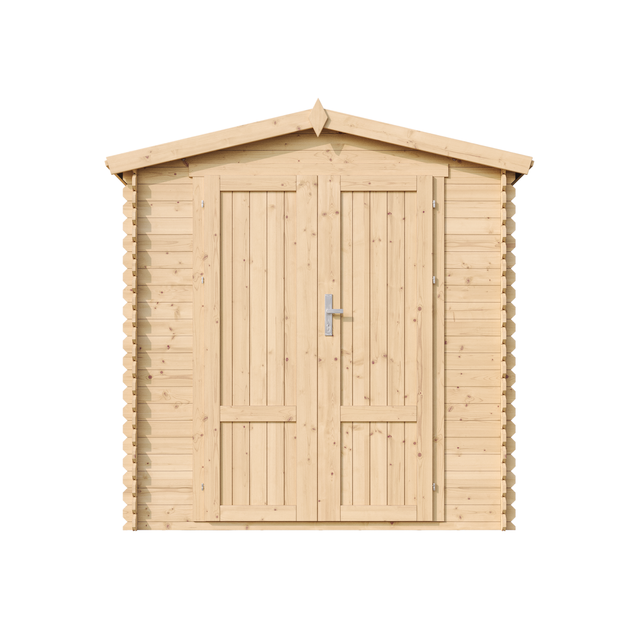 TIMBELA Abri De Jardin En Bois 3,53m² Cabanon De Jardin Extérieur Pour Outils Sol Imprégné M343F1+M343G