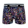 Voir la diapositive 1 : FREEGUN Lot de 3 boxers fantaisies garçon