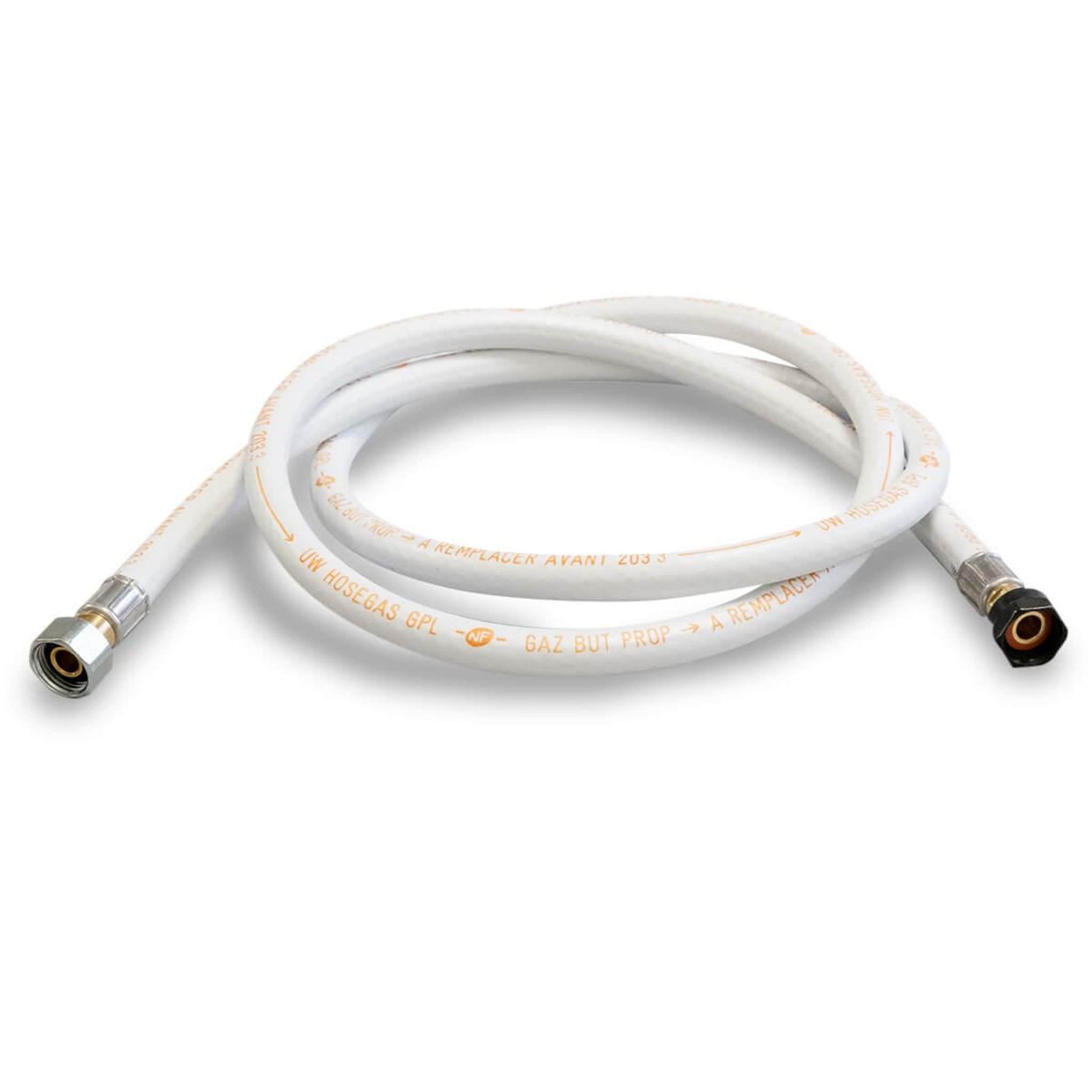 Kemper Tuyau gaz butane/propane souple 2.00 m raccords à visser 20/150 et g1/2 standard