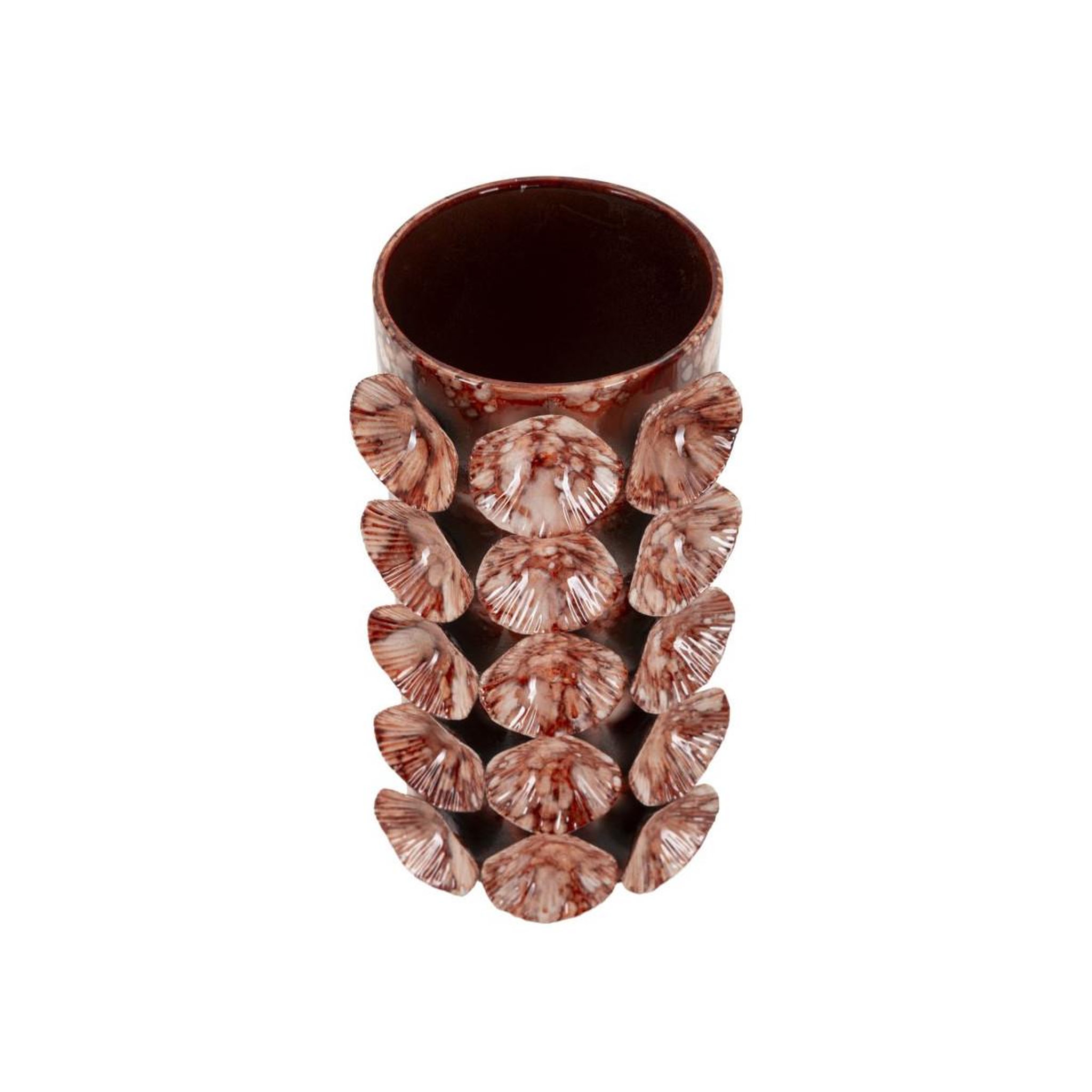 Voir la diapositive 2 : Paris Prix Vase design  drop  24cm rouge