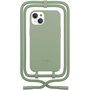 Voir la diapositive 1 : WOODCESSORIES Coque avec cordon iPhone 14 Plus Tour de cou vert