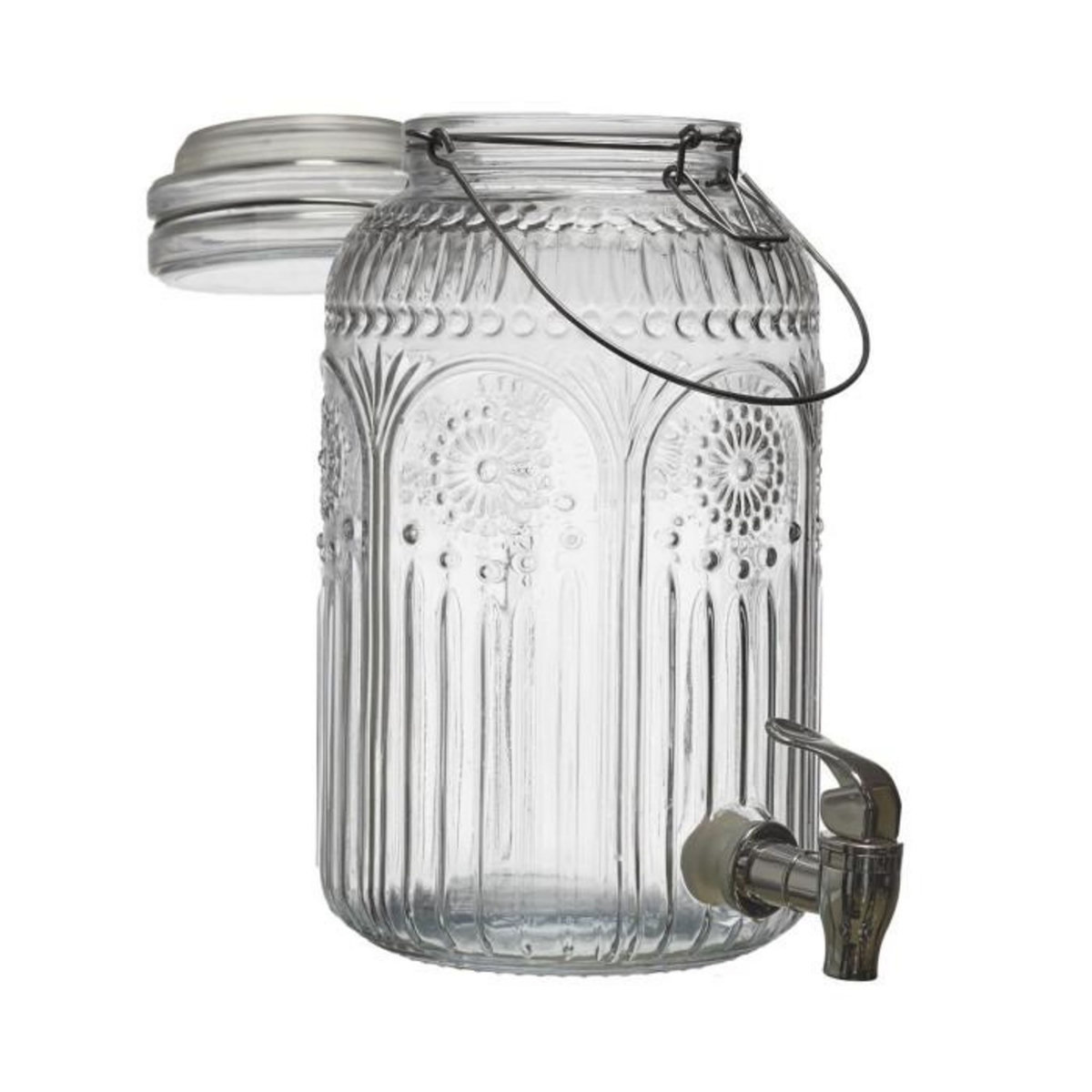 Paris Prix Distributeur de Boisson  Bain de Soleil  4L Transparent