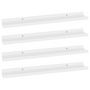 Voir la diapositive 2 : VIDAXL Etageres murales 4 pcs Blanc 60x9x3 cm