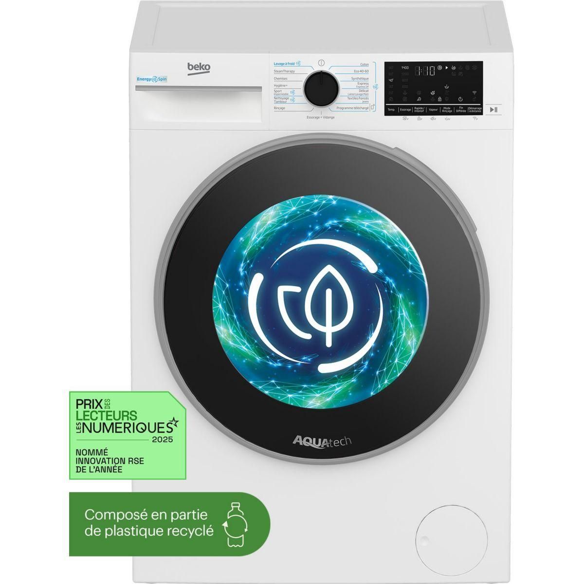 Beko Lave linge hublot B7WFT394081W