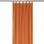 Voir la diapositive 2 : Paris Prix Rideau à Passants en Velours  Pumpkin  130x270cm Ocre