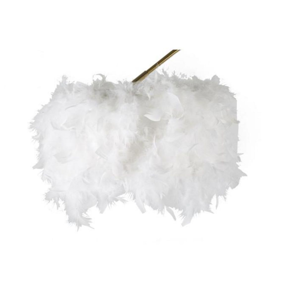 Paris Prix Lampadaire Imitation Plume  Arc  180cm Blanc & Noir