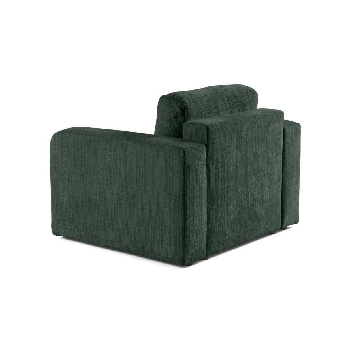 BEST MOBILIER Miro - fauteuil en velours texturé