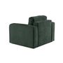 Voir la diapositive 4 : BEST MOBILIER Miro - fauteuil en velours texturé