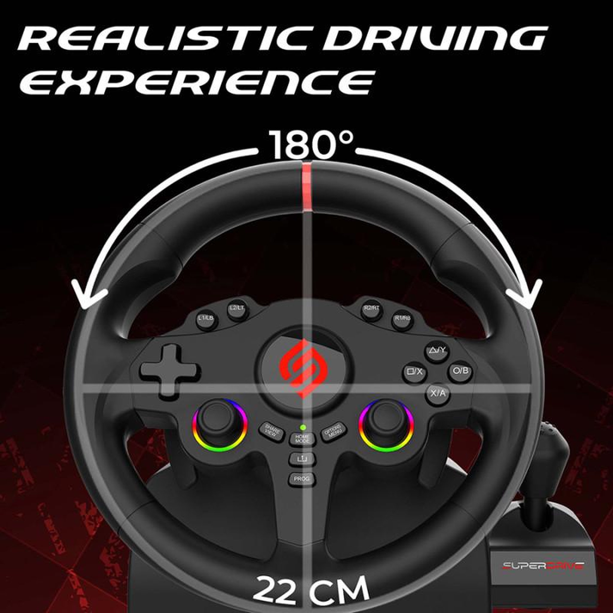 Voir la diapositive 5 : Subsonic 220 rs-x volant ps4, xbox, switch 2, switch et pc