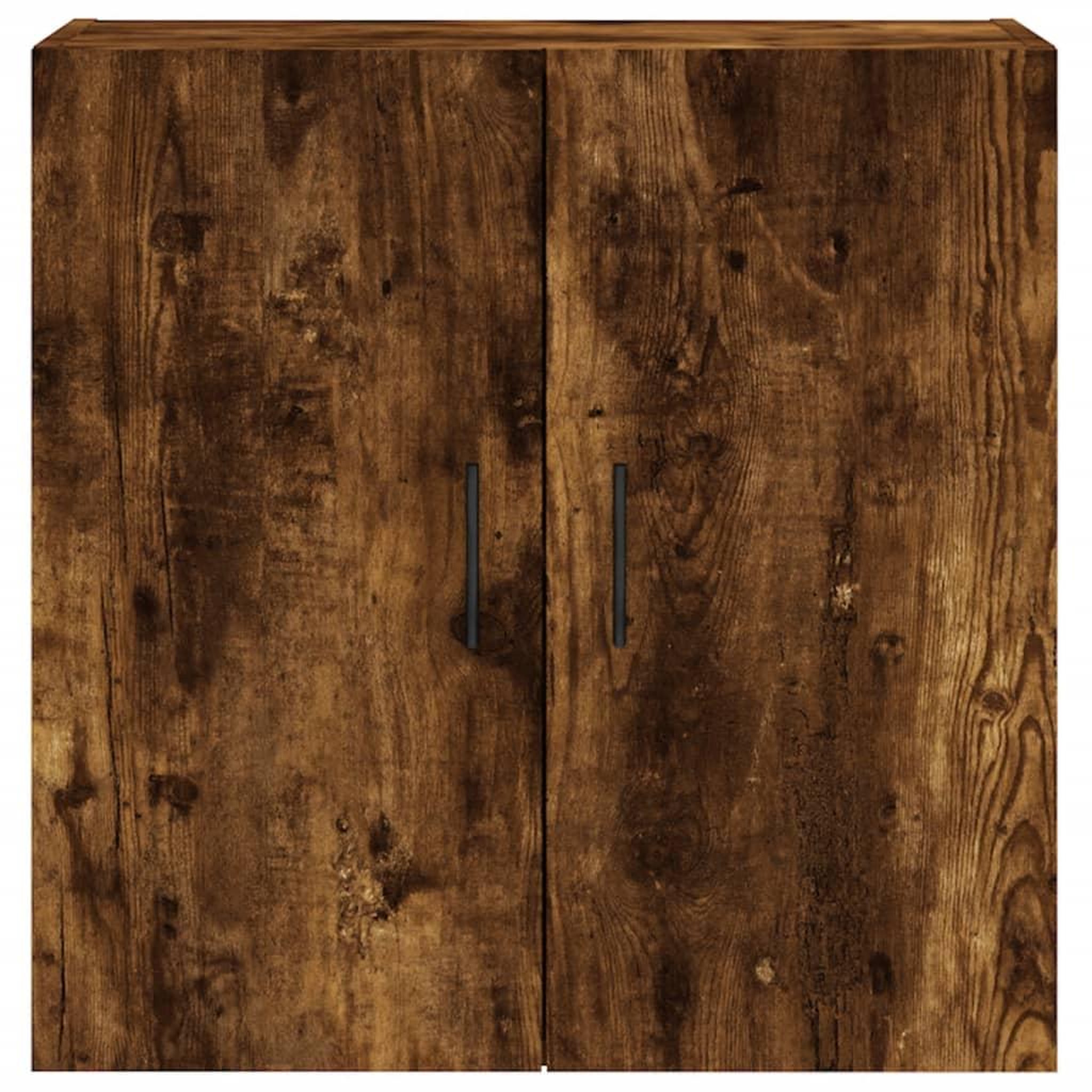 Voir la diapositive 5 : VIDAXL Armoire murale chene fume 60x31x60 cm bois d'ingenierie