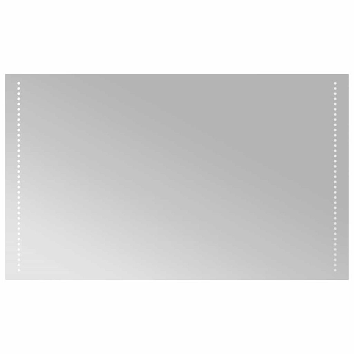 VIDAXL Miroir de salle de bain a LED 100x60 cm