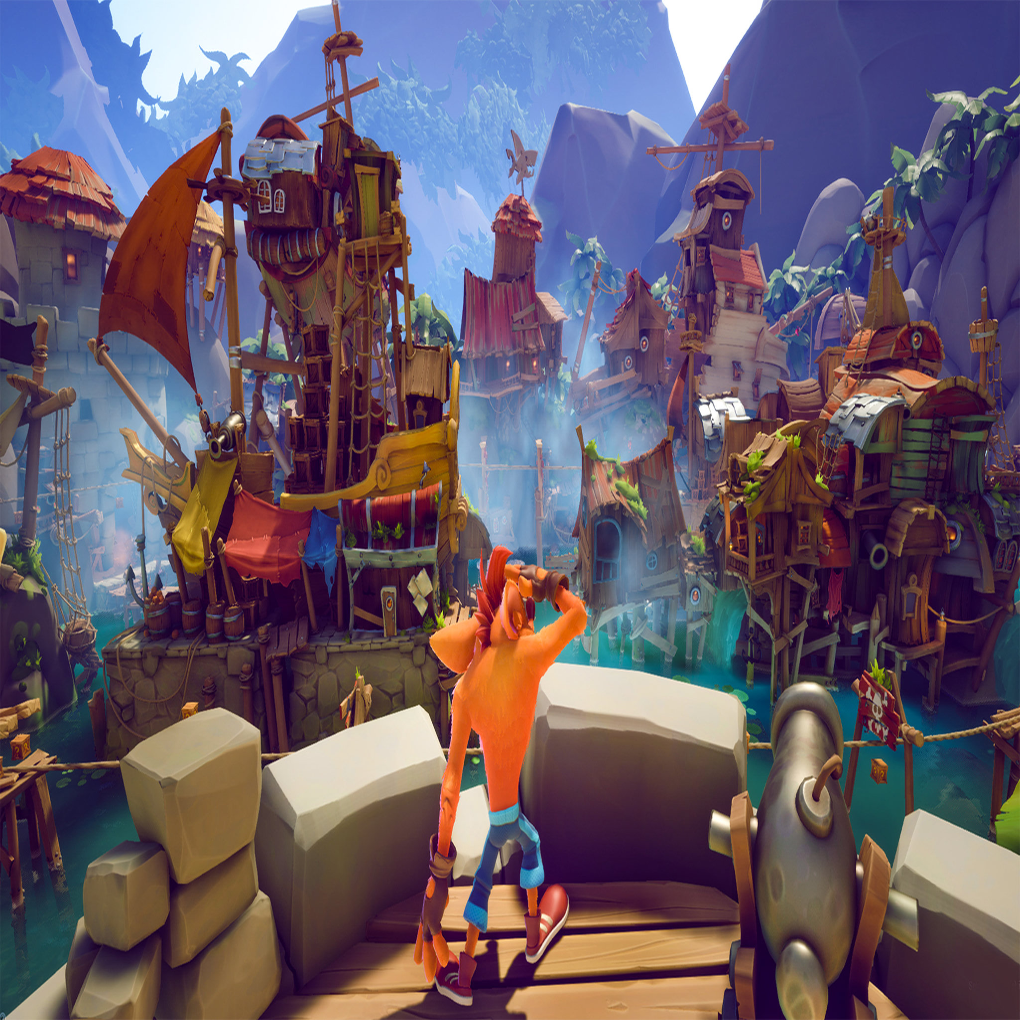 Voir la diapositive 3 : Crash Bandicoot 4 : It's About Time PS4