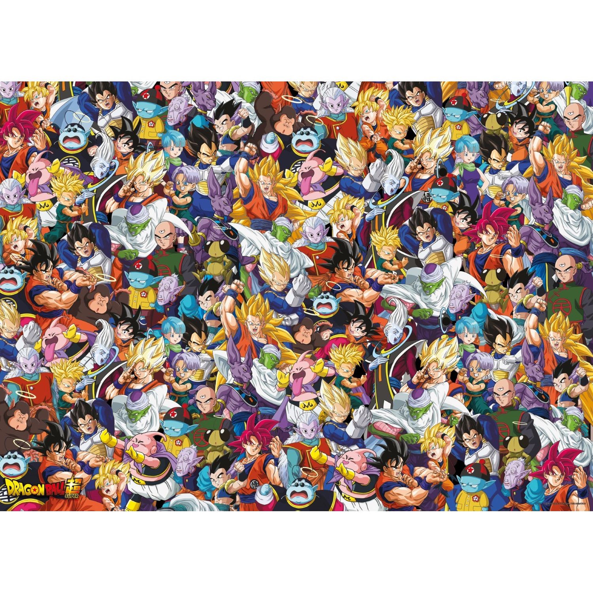 Voir la diapositive 2 : CLEMENTONI Impossible puzzle Dragon Ball 1000 pièces 