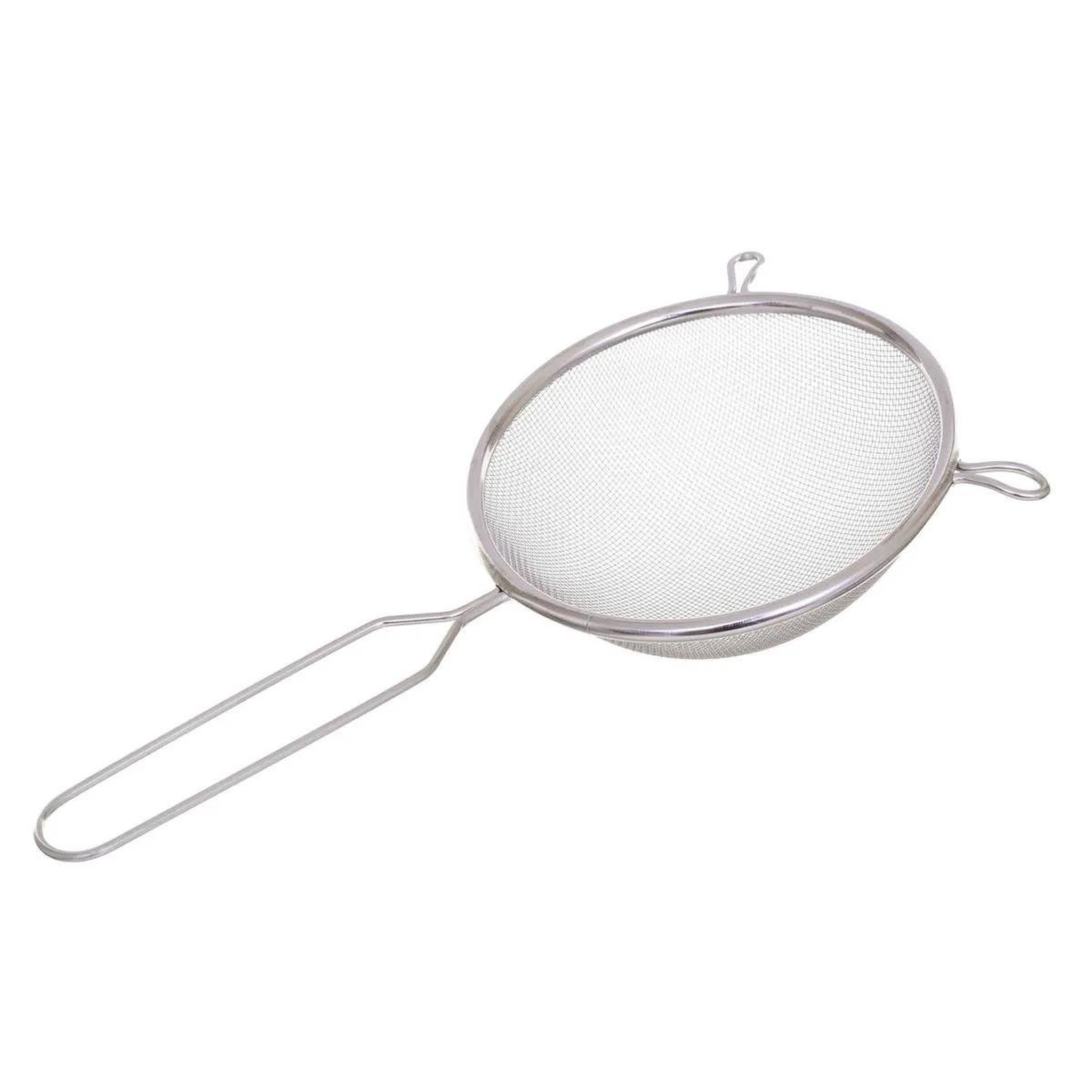 Voir la diapositive 2 : FIVE Lot de 2 passoires à manche  inox  28cm argent