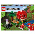 LEGO Minecraft 21179 - La Maison Champignon Set Jouet Maison, Cadeau pour Enfants dès 8 ans