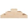 Voir la diapositive 5 : VIDAXL Jardiniere 80x80x27 cm Bois massif de pin