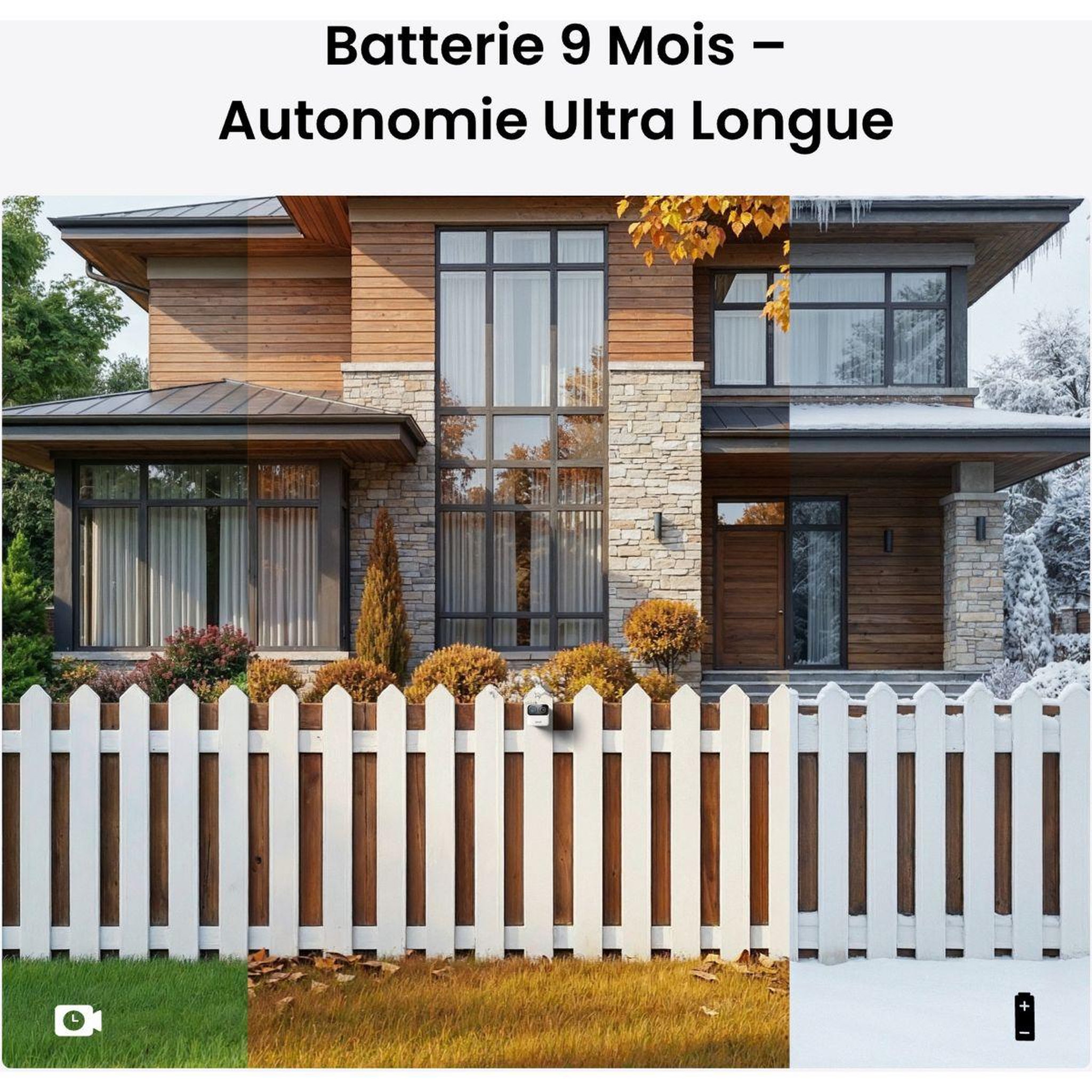 Voir la diapositive 4 : REOLINK Caméra de surveillance Magic B210 Blanc