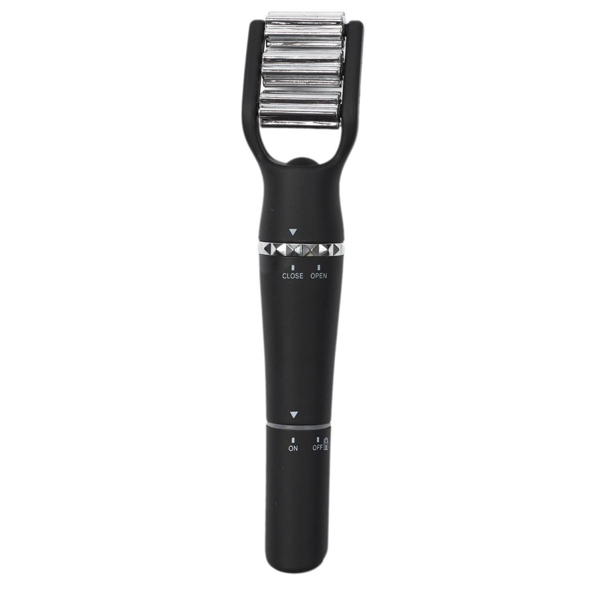 Voir la diapositive 2 : Cosmetic Club Mini masseur pour visage  3 en 1  12cm noir